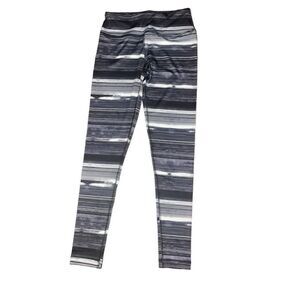 90 degree by reflex actuve striped leggings Small